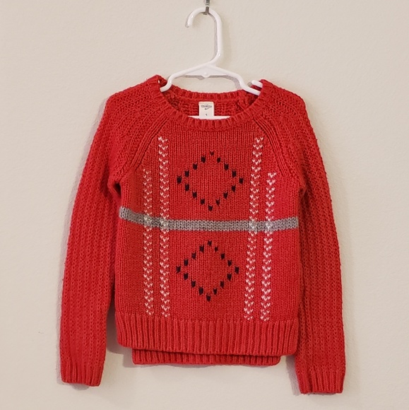 Pull OshKosh B'gosh Garçon Taille 8 - Rouge Et Bleu - Très Bon état